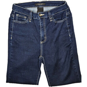 KANCAN Jeans Dark Denim Gem Button Details Size 7